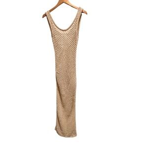 gold knit beach dress Amaia Maxi Dress main image 0